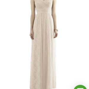 Dressy group bridesmaid dress